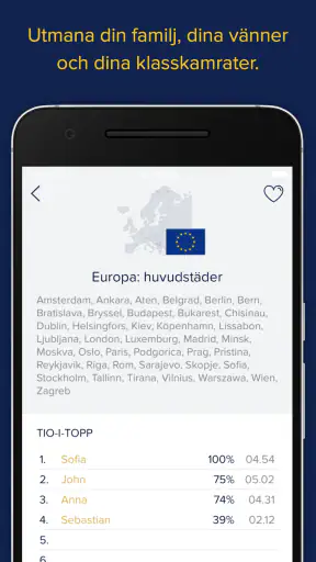 Seterra Geografi screenshot