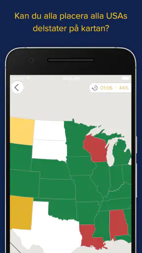 Seterra Geografi screenshot