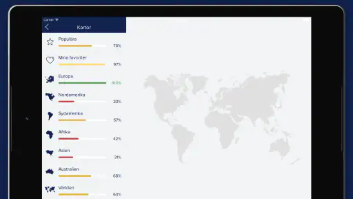 Seterra Geografi screenshot