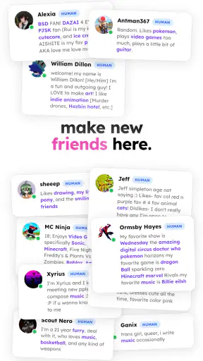shapes.inc - AI with friends screenshot