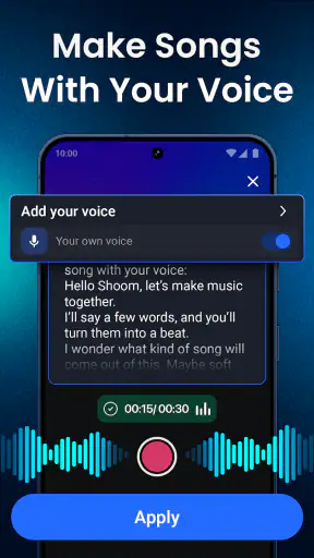 Shoom - AI Music Generator screenshot