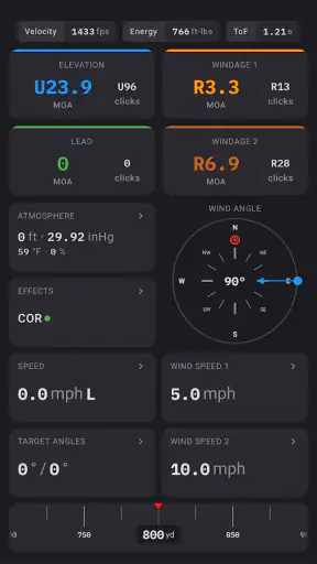 Shooter: Ballistic Calculator screenshot