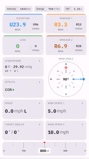 Shooter: Ballistic Calculator screenshot