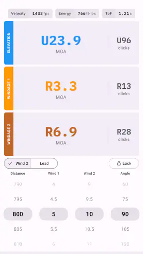 Shooter: Ballistic Calculator screenshot