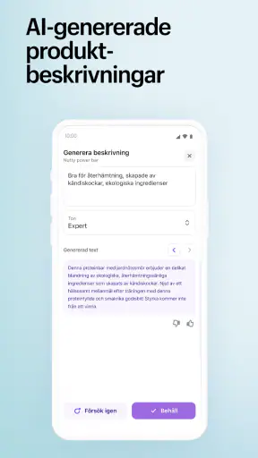 Shopify – din webbshop screenshot