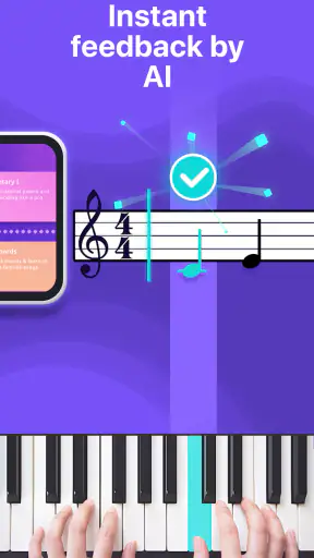 Simpia: Learn piano by songs screenshot