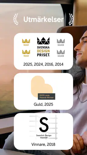 SJ - Biljetter och trafikinfo screenshot