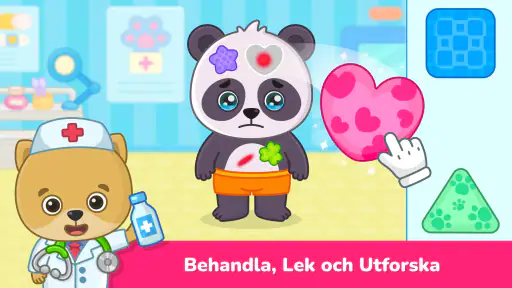 Sjukhus spel för barn 2-5 år screenshot