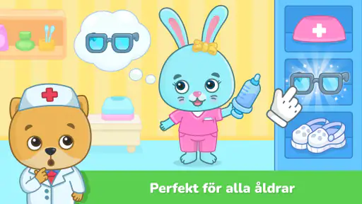 Sjukhus spel för barn 2-5 år screenshot