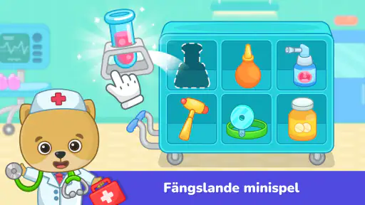 Sjukhus spel för barn 2-5 år screenshot