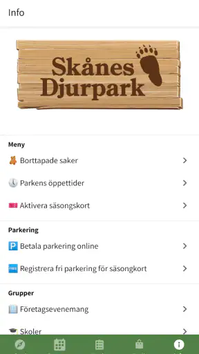 Skånes Djurpark screenshot