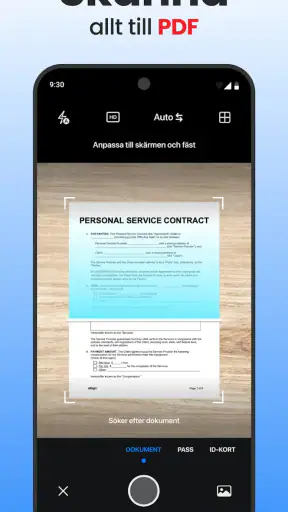 Skanner-app -Skanna PDF & text screenshot