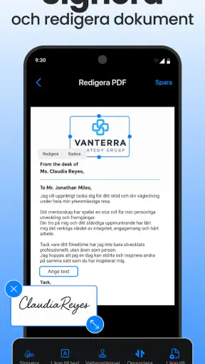 Skanner-app -Skanna PDF & text screenshot