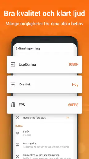 Skärminspelning - XRecorder screenshot