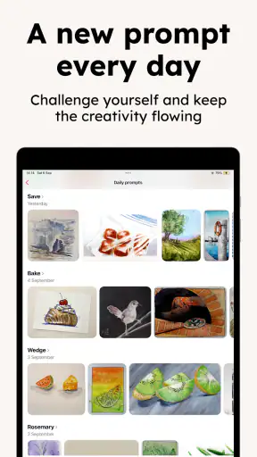 Sketch a Day: what to draw screenshot