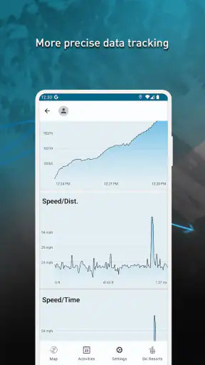 SkiPal - Accurate Ski Tracks screenshot