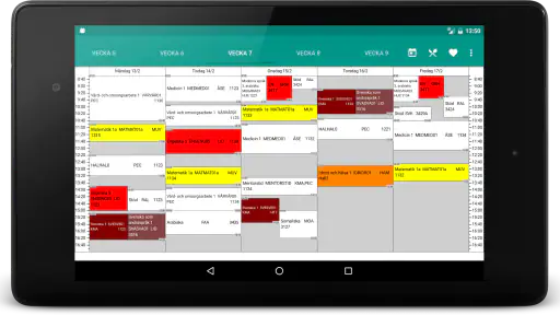 Skolschema – schemat i mobilen screenshot