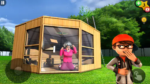Skrämmande lärare 3D screenshot