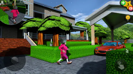 Skrämmande lärare 3D screenshot