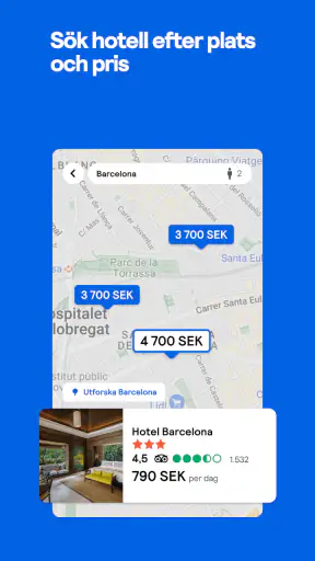 Skyscanner Flyg Hotell Bilar screenshot