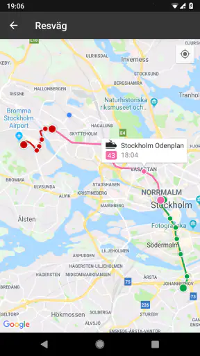 SL Stockholm Commute screenshot