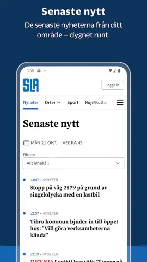 SLA screenshot