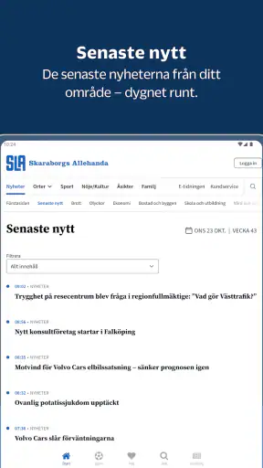 SLA screenshot