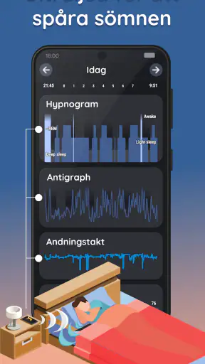 Sleep as Android: Sömnspårning screenshot