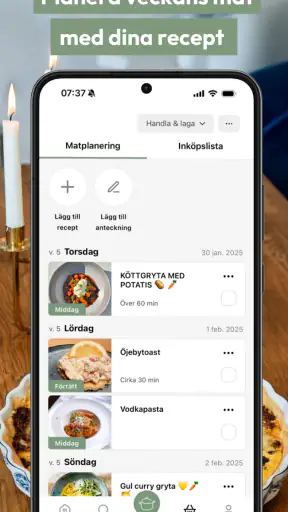 SmakShare – Recept & Mat screenshot