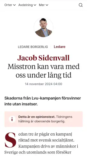 Smålandsposten screenshot
