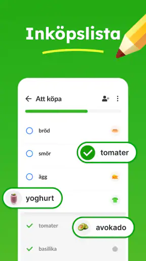 Smart Inköpslista - Listonic screenshot