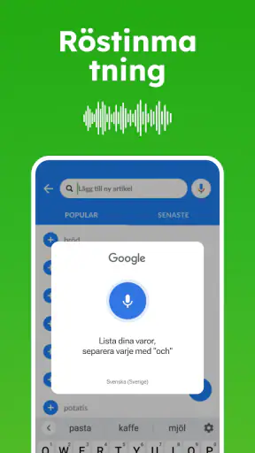 Smart Inköpslista - Listonic screenshot