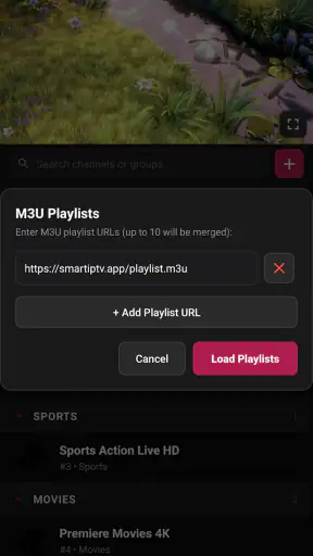 Smart IPTV screenshot