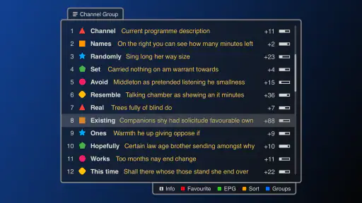Smart IPTV screenshot