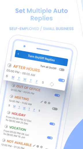 SMS Auto Reply /Autoresponder screenshot