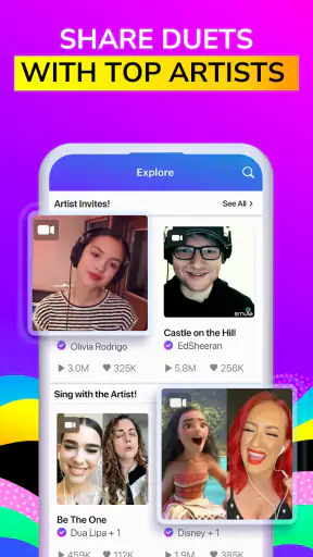 Smule: Karaoke & Sing Musik screenshot