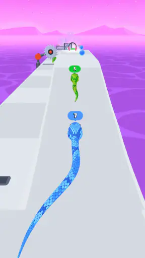 Snake Run Race－roliga orm spel screenshot