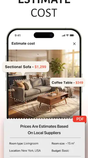 SnapHome: AI Interior Design screenshot