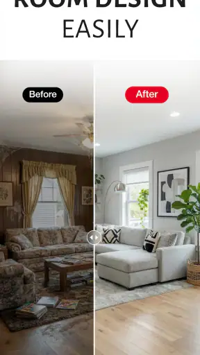 SnapHome: AI Interior Design screenshot