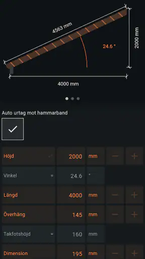 Snickarsnillet: Byggkalkylator screenshot