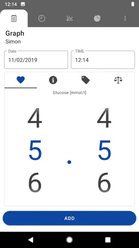 Sockersjuka - Glukos Dagbok screenshot