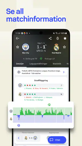 Sofascore: Live sportresultat screenshot