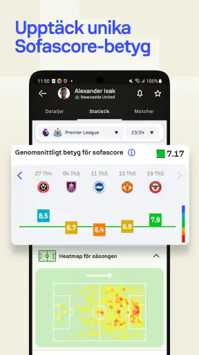 Sofascore: Live sportresultat screenshot
