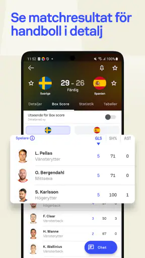 Sofascore: Live sportresultat screenshot