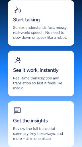 Soniox - Speech to Text screenshot