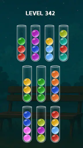 Sortera färgspel screenshot