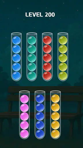 Sortera färgspel screenshot