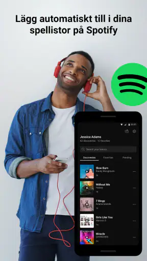 SoundHound - musiksökning screenshot