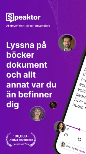 Speaktor: Text till Tal screenshot