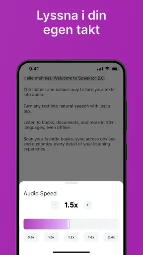 Speaktor: Text till Tal screenshot